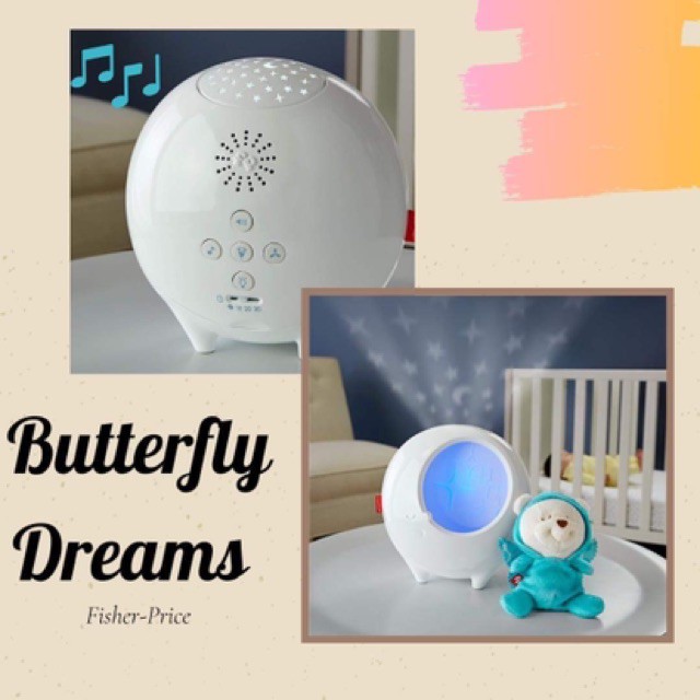 Máy ru ngủ Fisher Price Butterfly Dreams 2in1