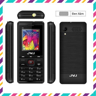 [TBinh]  Điện Thọai di động X3 JVJ – 2500mAh | 2 sim 2 sóng | Full Hộp, TẶNG TAI NGHE SUPER BASS CHỐNG ỒN nakha
