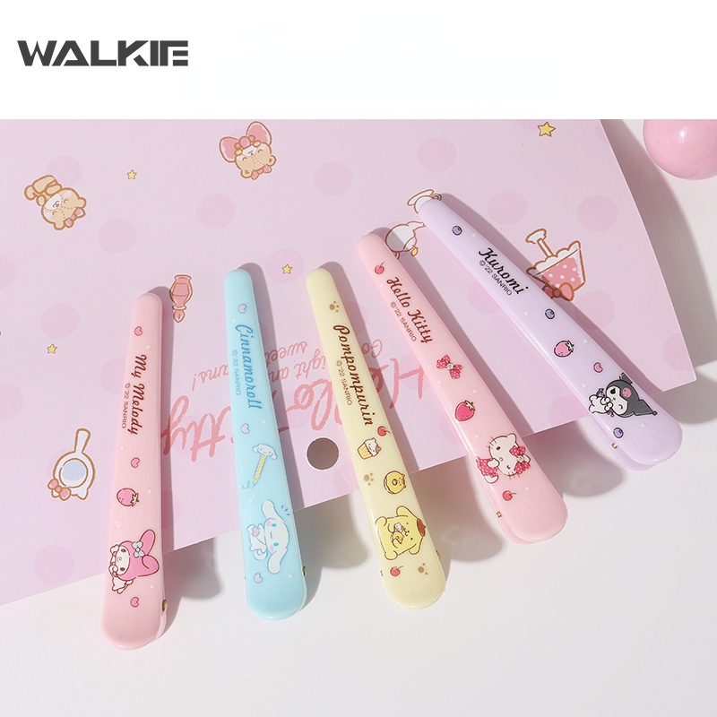 SANRIO Kẹp Tóc Hello Kitty Kuromi My Melody Cinnamoroll Dễ Thương
