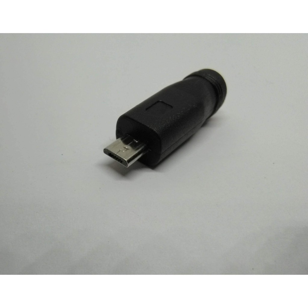 Jack DC 5521(5.5x2.1mm) chuyển sang micro USB