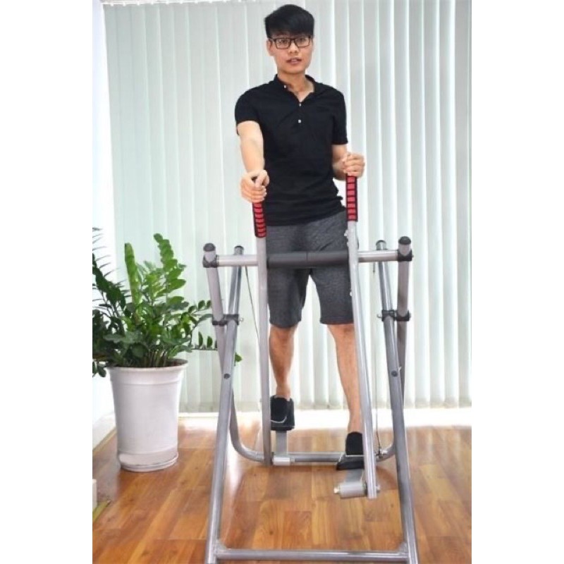 Máy chạy bộ trên không cỡ lớn kuzasa (tay cầm cải tiến )