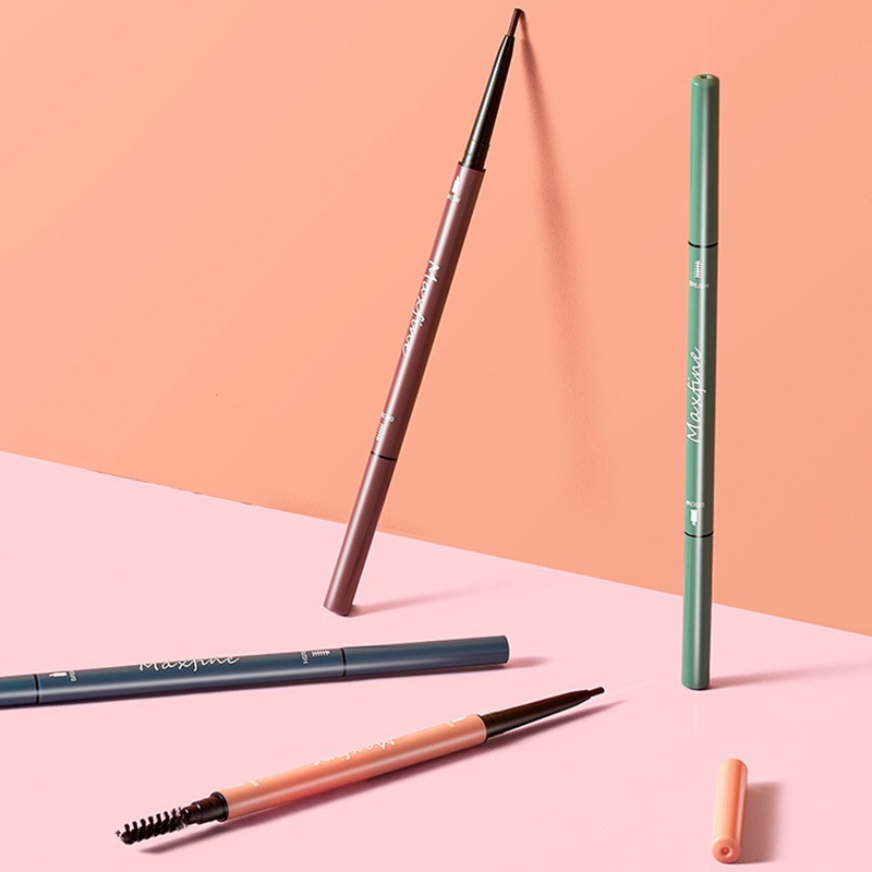 Bút Chì Kẻ Lông Mày Ultra-Smooth Hai Đầu Chống Mồ Hôi Siêu Mịn Tự Nhiên