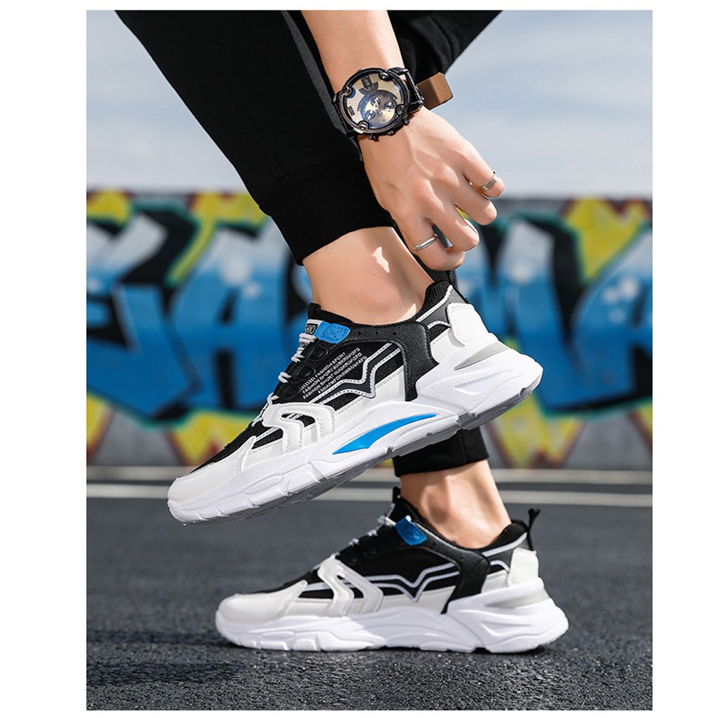 Giày Sneaker Nam TKTMS42 Giày Thể Thao Nam Tăng Chiều Cao Vượt Trội Hot Trend  Chính Hãng TKT STORE Size (39-43) | BigBuy360 - bigbuy360.vn