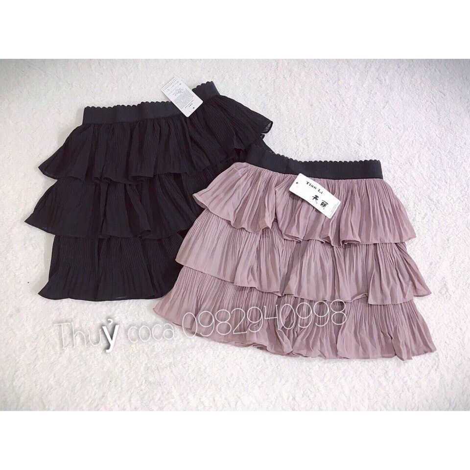 Chân váy 3 tầng ly nhăn | BigBuy360 - bigbuy360.vn