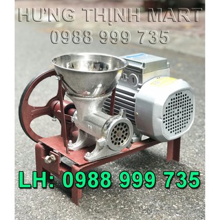 Máy đùn thịt, đùn xương, đùn cá, đùn cua cối 12