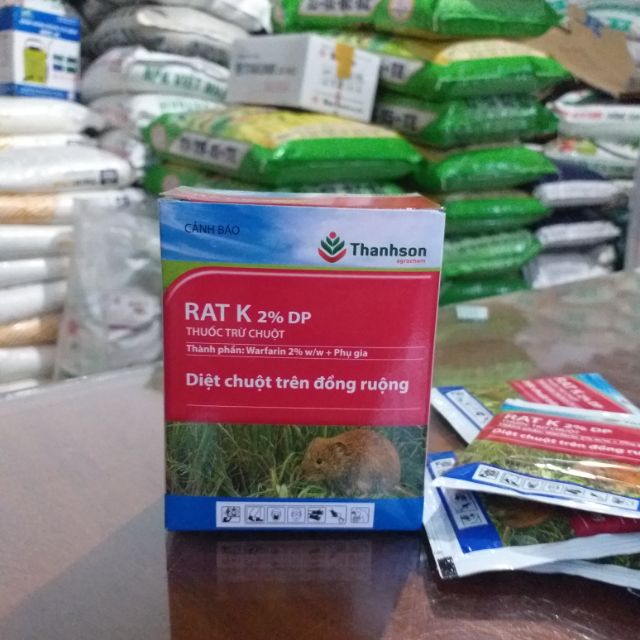 Thuốc trừ chuột RAT K 2%DP Thanh Sơn