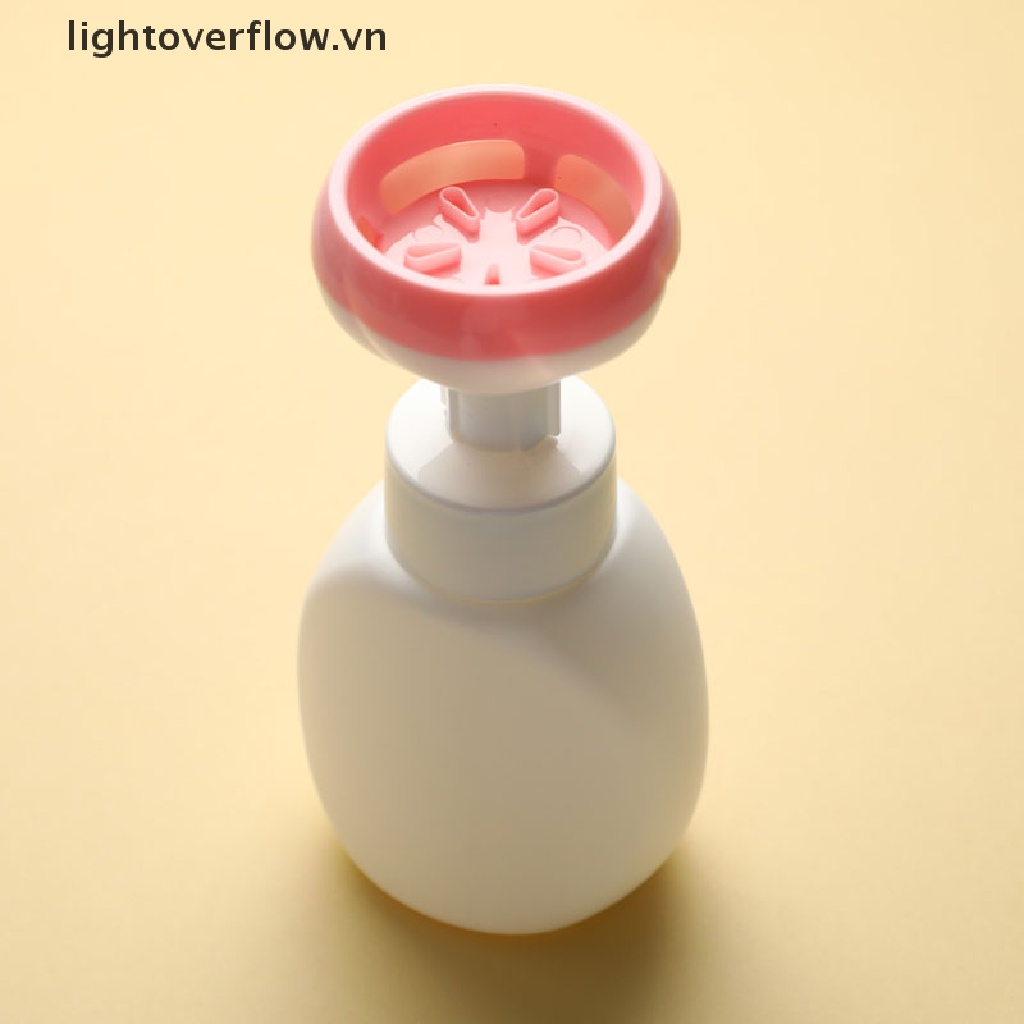 Bình Bơm Xà Phòng Rửa Tay Tạo Bọt In Hoa