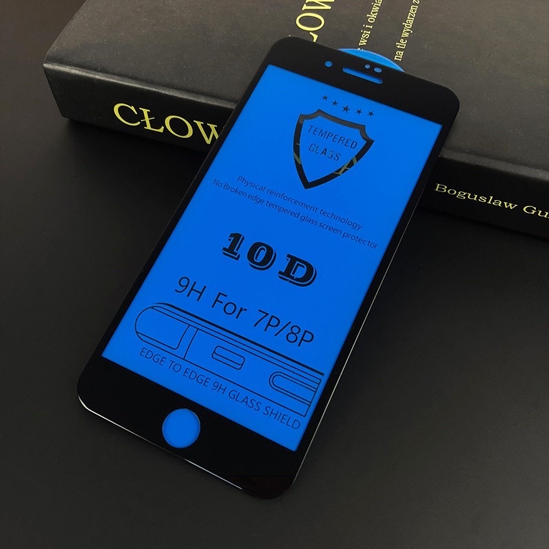 Miếng Dán Kính Cường Lực 10D Full Màn Hình Cho iPhone 6/6s/6Plus/6sPlus/7Plus/8Plus