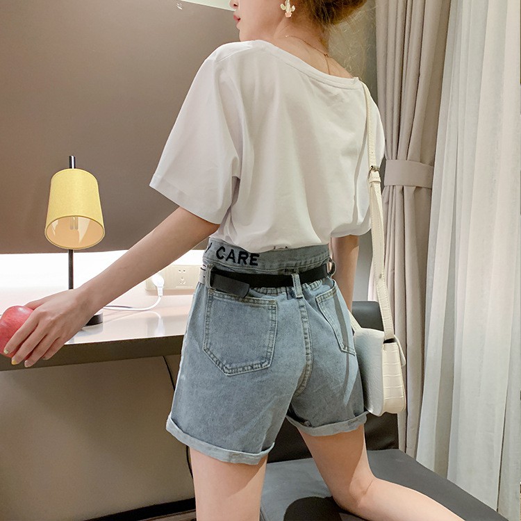 [SẴN] Quần shorts jean nữ Ulzzang Quảng Châu QNJ23