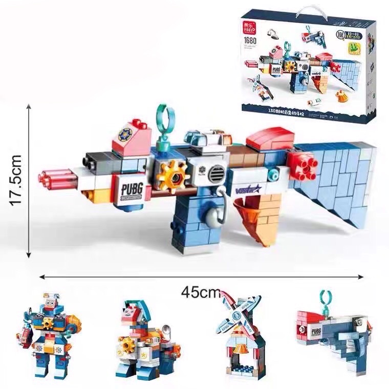 Bộ Xếp Hình Lego Lắp Ghép Cầu Trượt Mặt Trời, Người Máy POLICE, Tàu Hỏa, Máy Bay...