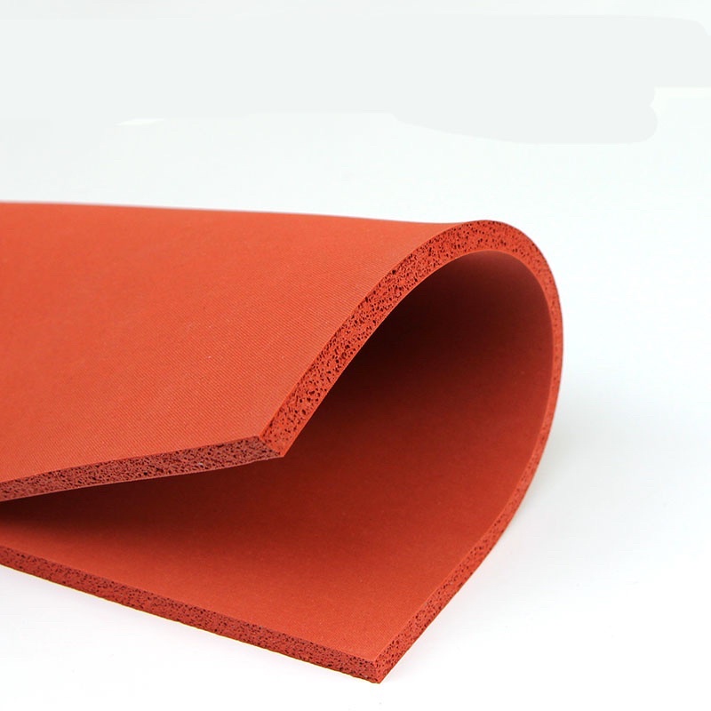 Miếng lót tách kính, ép kính cao su màu đỏ