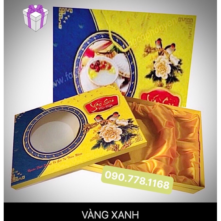 Siêu Sale 2.2⚡BỘ HỘP QUÀ HM2K 100g YẾN SÀO CC⚡+2 Ngăn Táo/ Đg