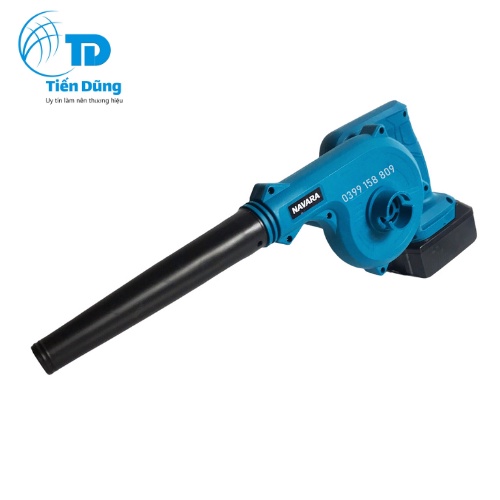 Máy thổi bụi dùng pin 21V 10 cell chân pin makita phổ thông