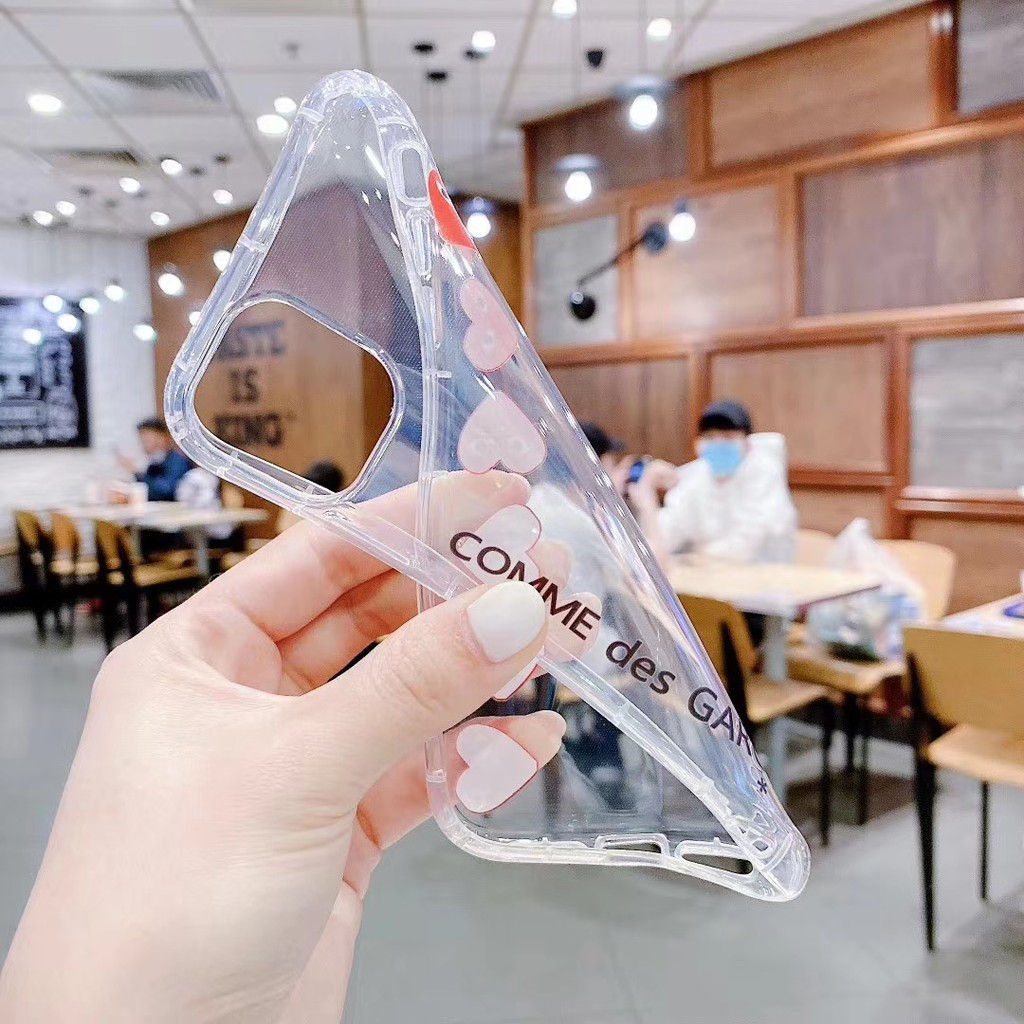 Ốp điện thoại mềm trong suốt họa tiết hoạt hình cún tai lớn 3D cho iPhone 11 11 Pro 11 Pro Max X XS XR XS Max 7 8 Plus | BigBuy360 - bigbuy360.vn
