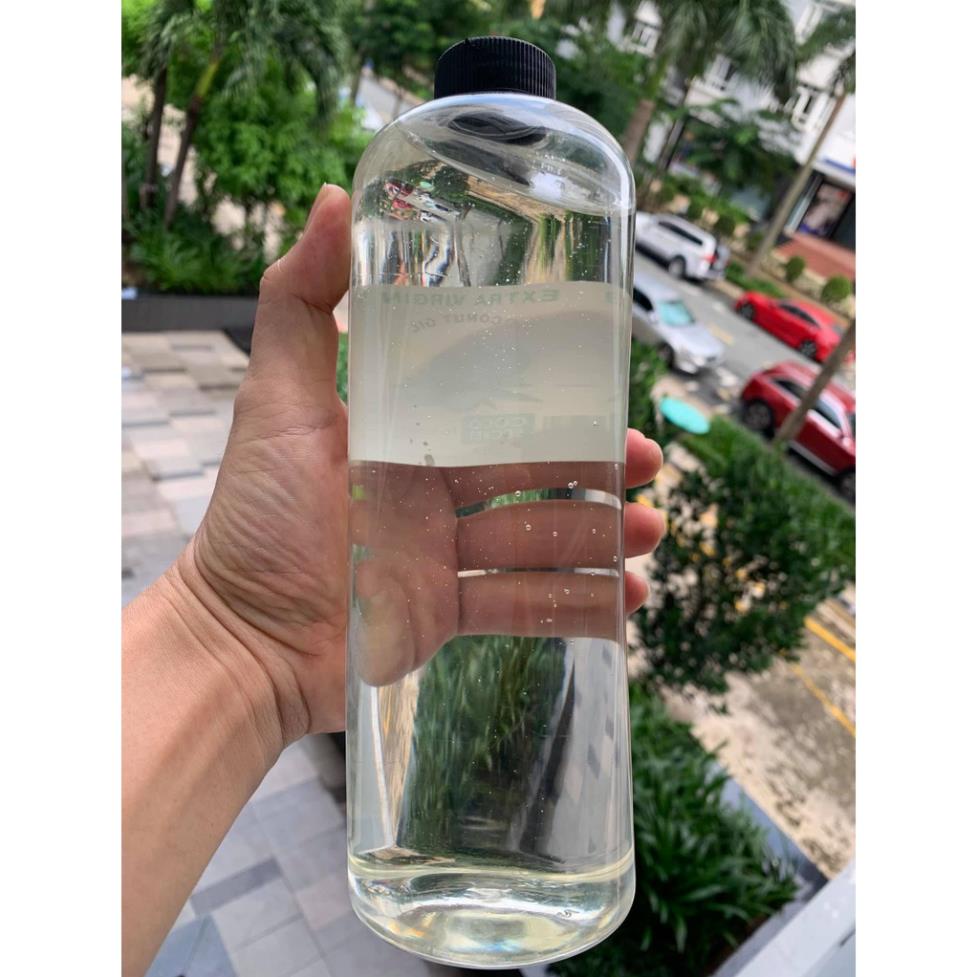 [Sale - 2023] Dầu dừa trắng trong làm Xà Bông + Mỹ Phẩm ép lạnh tách ly tâm 1 lít | BigBuy360 - bigbuy360.vn