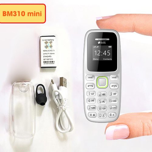 Điện Thoại Mini Samsung BM310 Có Thay Đổi Giọng Nói Tặng Ốp Lưng Phụ Kiện Gắn Tai Nghe Bluetooth