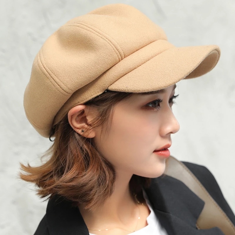Nón Beret Thời Trang Phong Cách Hàn Quốc Cho Nữ