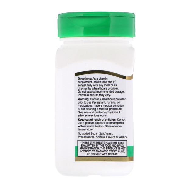 Có bill 🇺🇸 Viên uống Vitamin E 1000 IU  21st Century