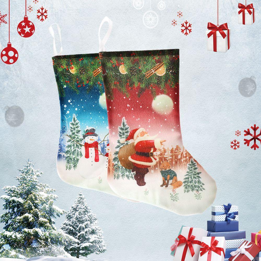 CONOPERY Tất Đựng Quà Giáng Sinh Dễ Thương