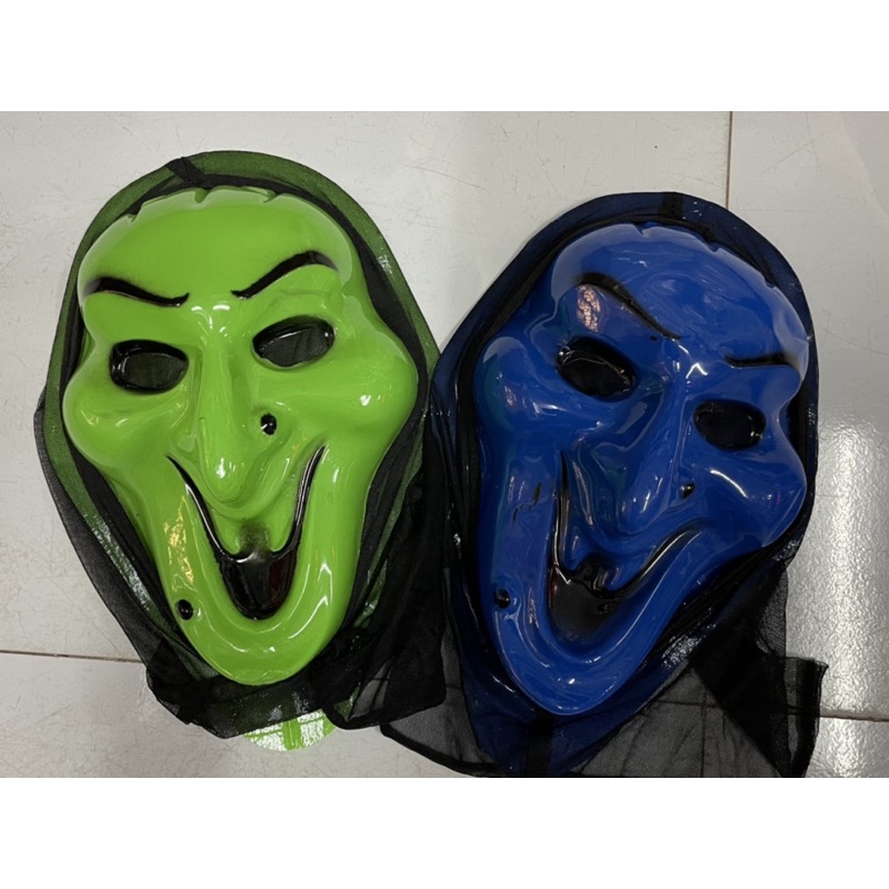 HALLOWEEN MẶT NẠ TRẮNG - MẶT NẠ ĐEN HALOWEEN