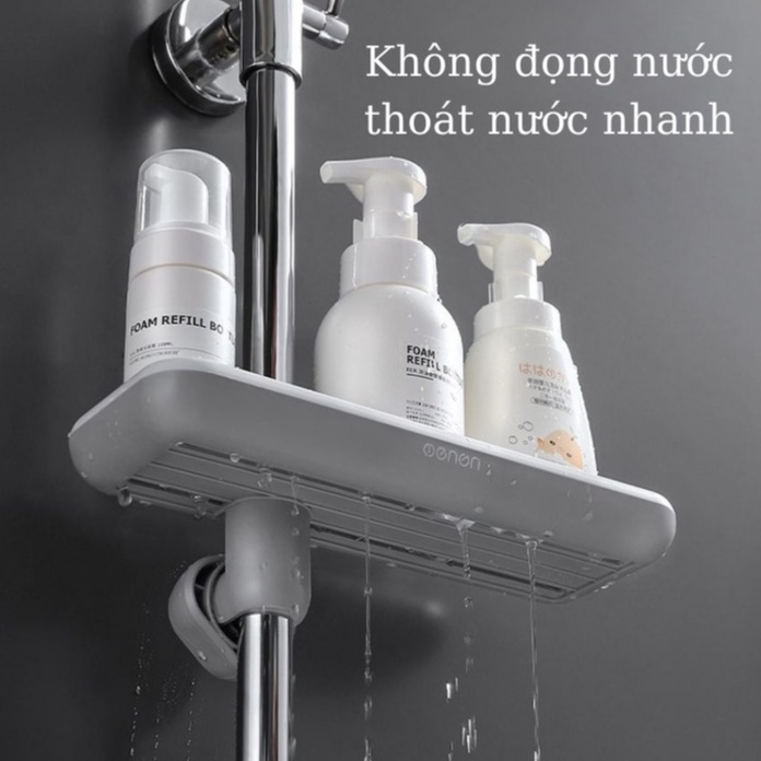 Giá Đỡ Gắn Vòi Hoa Sen Tiện Lợi, Kệ Đựng Đồ Nhà Tắm Đa Năng