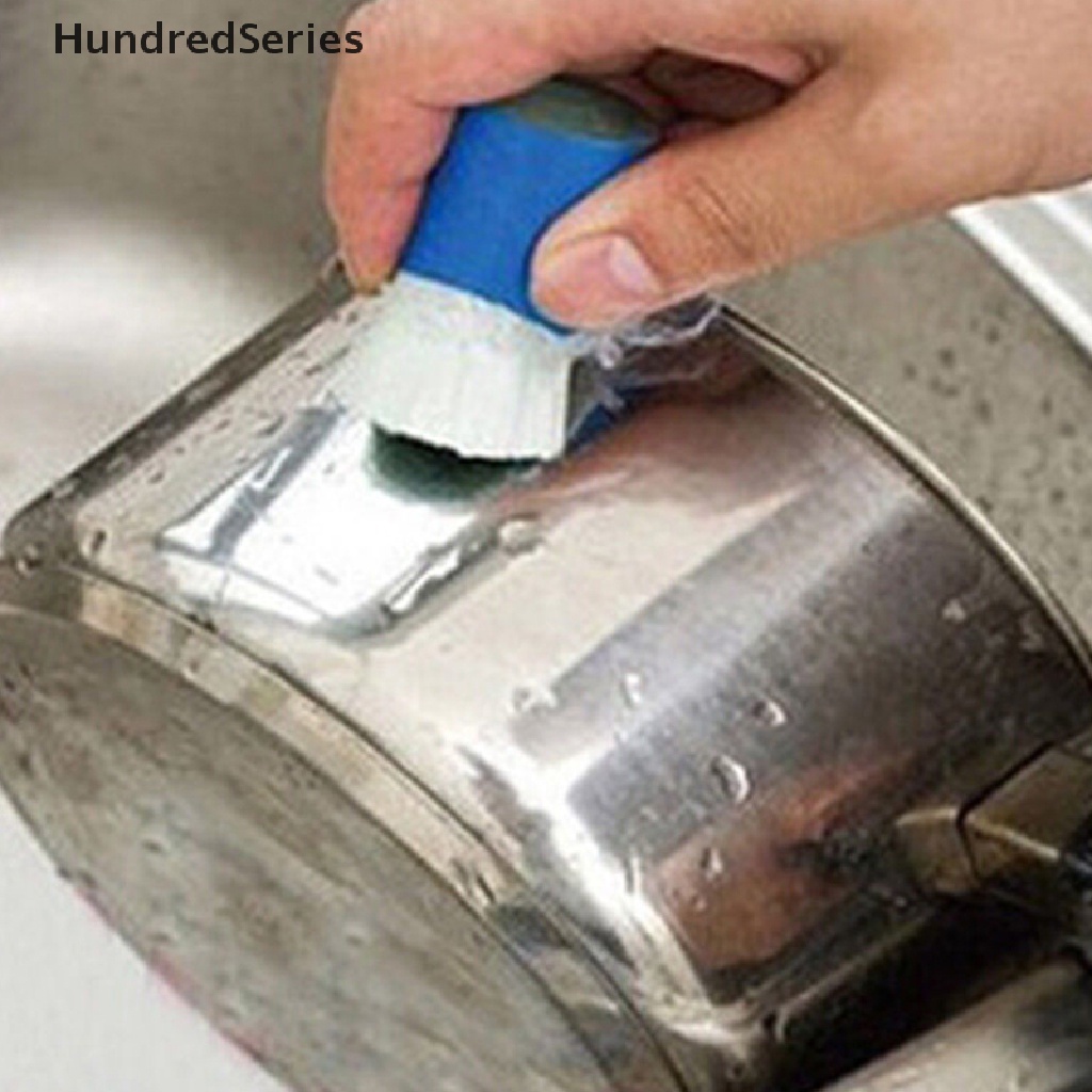 [HundredSeries] Magic Stainless Steel Metal Rust Remover Cleaning Detergent Stick Wash Brush [HOT SALE]