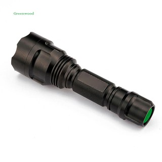 Green❤ Rechargeable 5000lm C8 Q5 18650 LED Flashlight High Brightness 5 Modes Torch