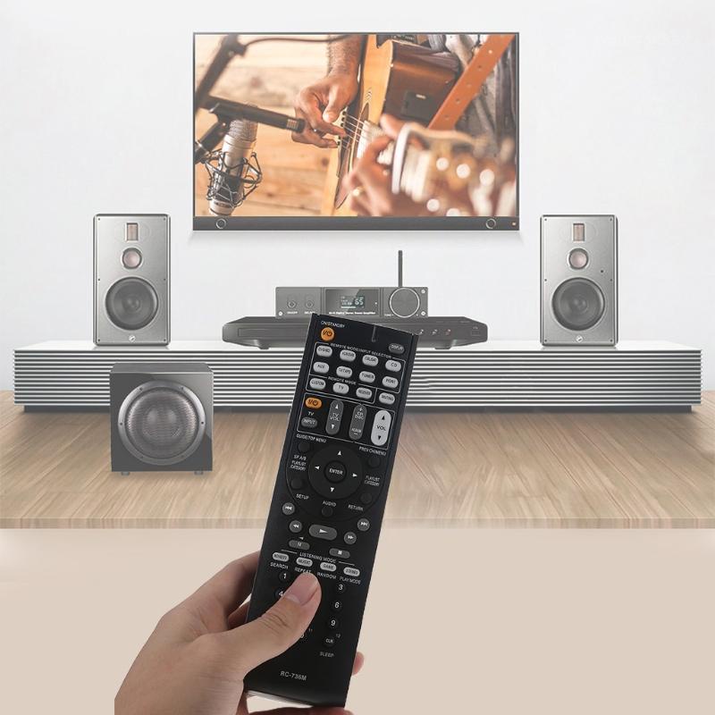 Thiết bị điều khiển từ xa WU RC-736M cho máy phát điện Onkyo SKB-570 HT-R570 LSKR-570R HT-S5200 HT-S5200B RS-570K570LSK570R