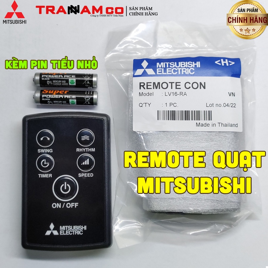(Chọn hoả tốc)REMOTE ĐIỀU KHIỂN QUẠT MITSUBISHI