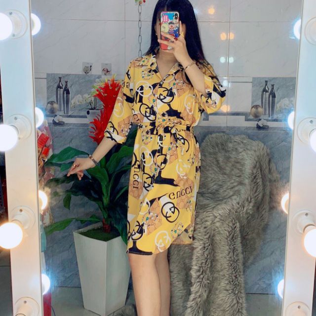 💯Đầm sơ mi ( video thật ) 💯 Chất : lụa Hàn chuẩn đẹp ( bao bán shop ) 💥 Lẻ : 100k/ áo 💥 Sỉ : 7x (sll6x ) chuyê sỉ