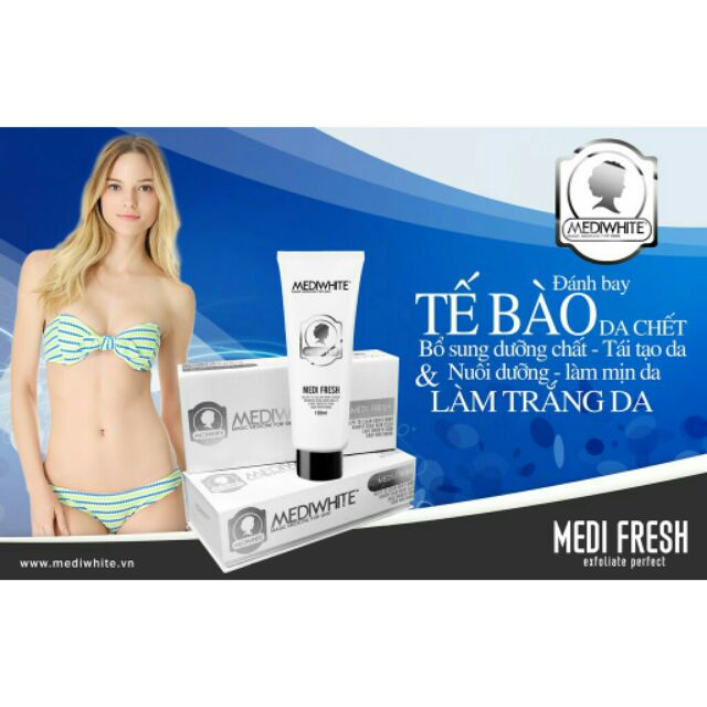 Tẩy tế bào chết Medi White