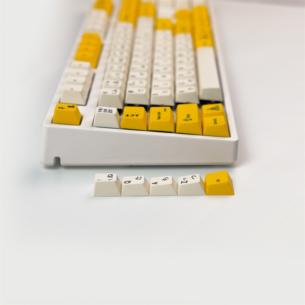 GMK serika keycaps, 128 phím keycaps Cherry Profile DYE-SUB Cá nhân hóa GMK Keycaps cho bàn phím cơ