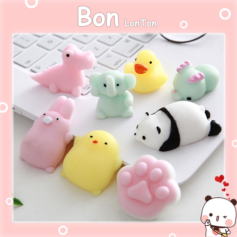 [Mã LIFE20KALL giảm 10% đơn 50K] Đồ Chơi Squishy Mochi Hình Thú Cực Dễ Thương Siêu Mềm Siêu Mịn