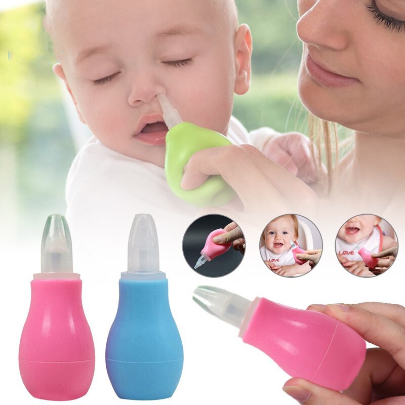 Dụng cụ vệ sinh mũi cho bé bằng silicone an toàn không độc hại