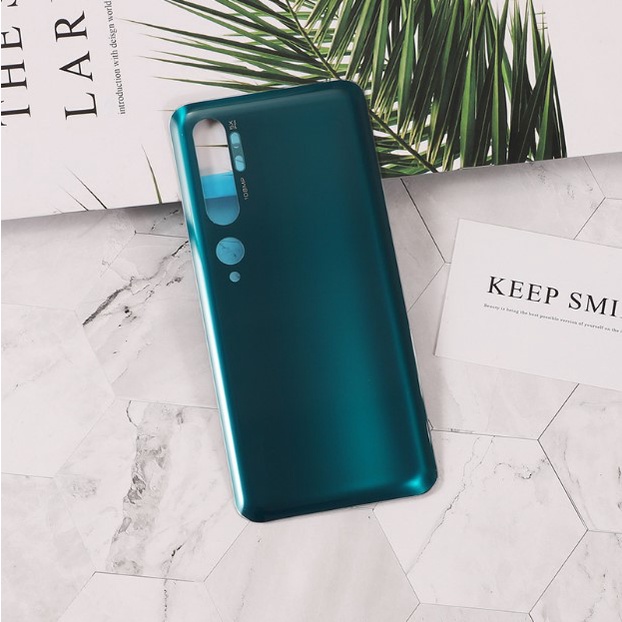 Nắp lưng Xiaomi Mi Note 10 / Mi Note 10 Pro  - Chất liệu kính - Tặng kèm keo