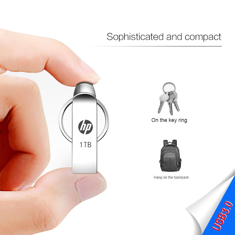 Usb 3.0 Dung Lượng 1TB Bằng Kim Loại Chống Nước