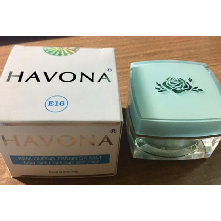 Kem dưỡng trắng chống nắng SPF40 20g - HAVONA E16