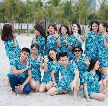 {ẢNH THẬT} Bộ Đồ Đi Biển Cho Cặp Đôi, Đội Nhóm, Công Ty, Gia Đình, Bộ Đi Biển Đẹp Năm 2021