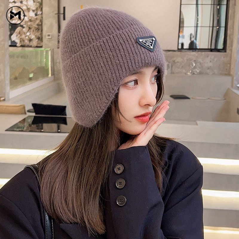 Mũ Len Trùm Tai Giữ Ấm Mùa Thu Đông Dành Cho Cặp Đôi