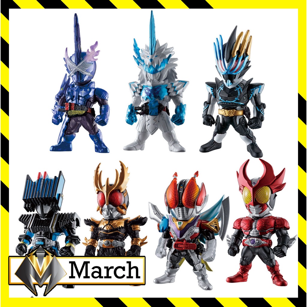 Mô hình Converge Kamen Rider 22 Saber, Kuuga, Agito, Diend, Blades, Den-O