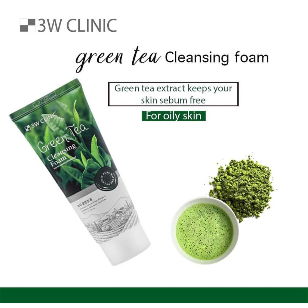 Sữa Rửa Mặt 3W Clinic Cleansing Foarm 100ml