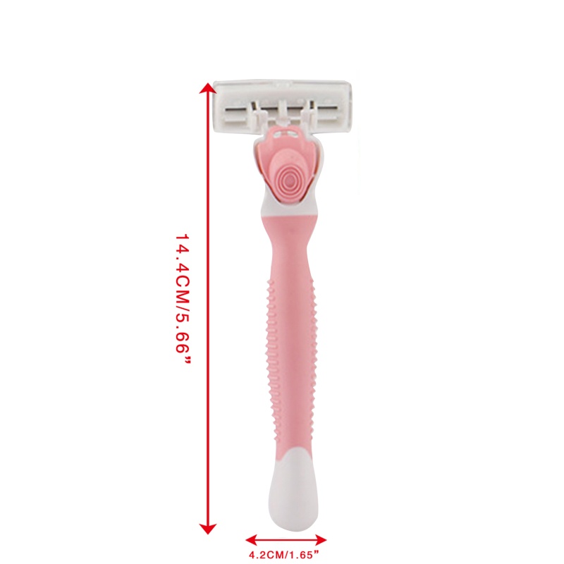 Dao Cạo Râu 6 Lưỡi Với 4 Tay Cầm Chống Trượt Thay Thế Cho Nữ YOUYO