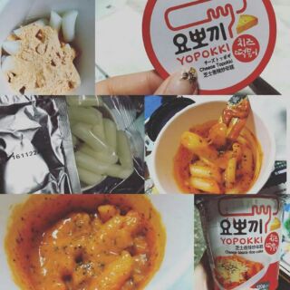 Bánh gạo cay yopokki vị phô mai