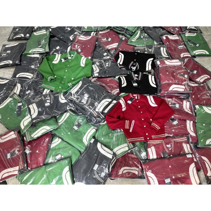 Áo khoác Teddy nách da cao cấp