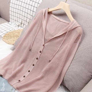 áo khoác len mỏng dệt kim cao cao 2020