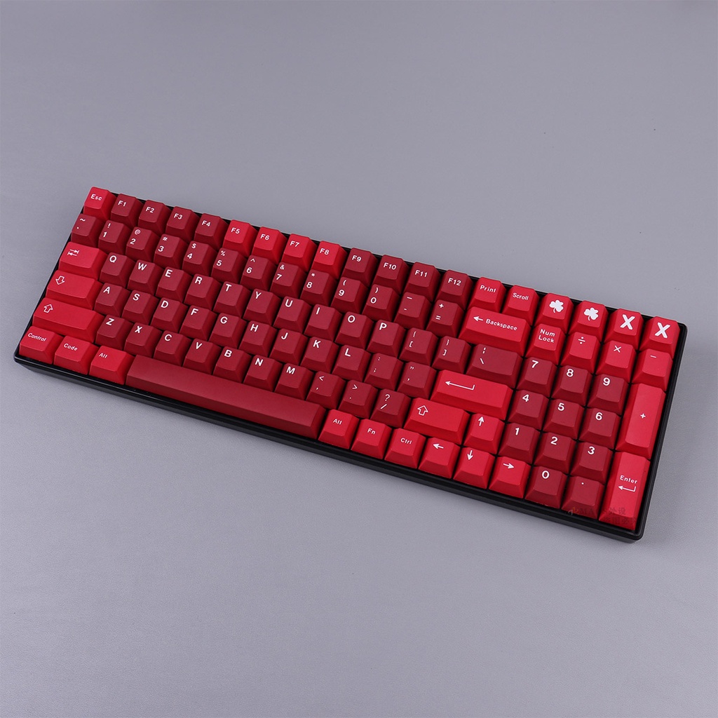 Keycap GMK Jamon 129 nút cấu hình cherry chất liệu PBT in nhiệt dành cho bàn phím cơ