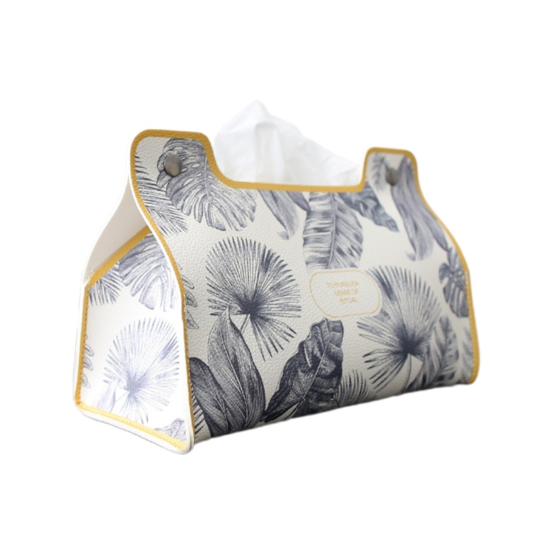 Hộp Đựng Khăn Giấy Bằng Da PVC 2022 Hình Chữ Nhật Sắp Xếp Gọn Gàng Cho Nhà Ở / Văn Phòng