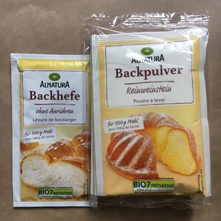 Bột nở hữu cơ làm bánh cho bé