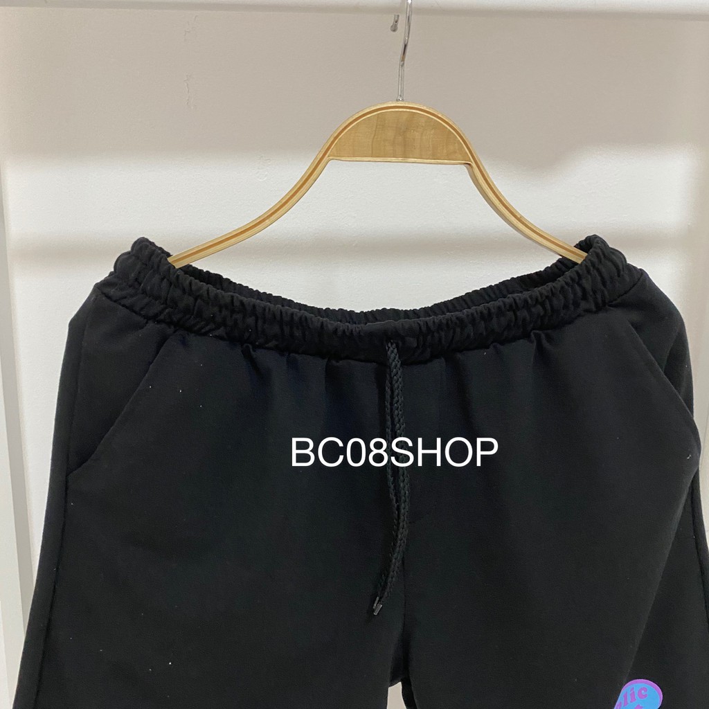[Mã FAMAYWA giảm 10K đơn 50K] Quần Short Thun Nam Nữ Public Plant Unisex 2 màu Đen Trắng BC159 | BigBuy360 - bigbuy360.vn