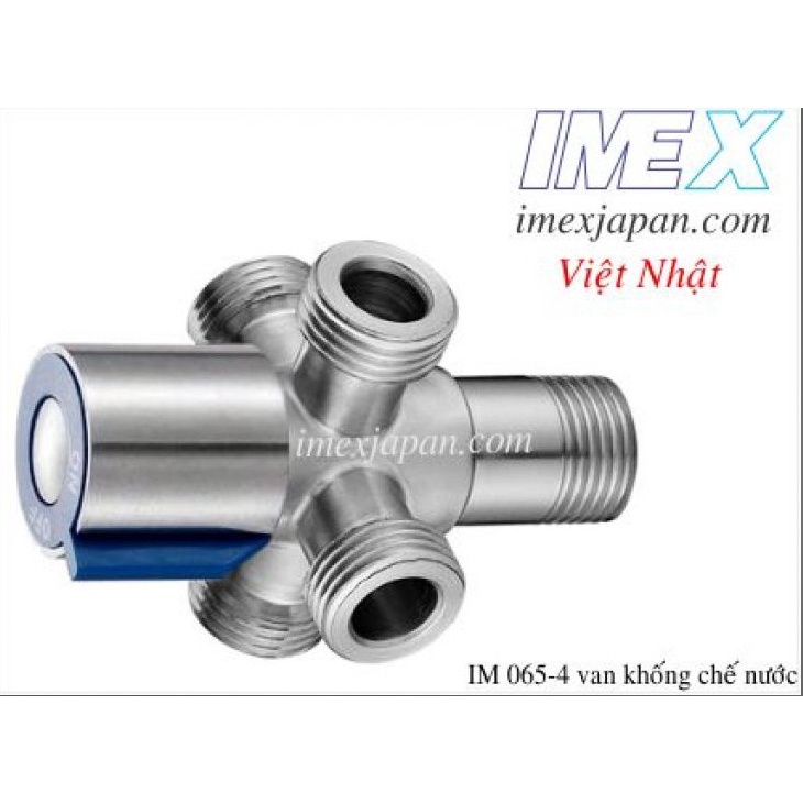 Van khóa nước 4 chia - Van khống chế nước IM 065-4